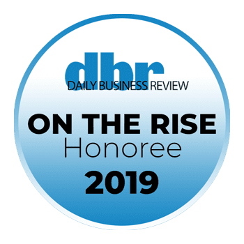 On the Rise Honoree | Daily Business Review